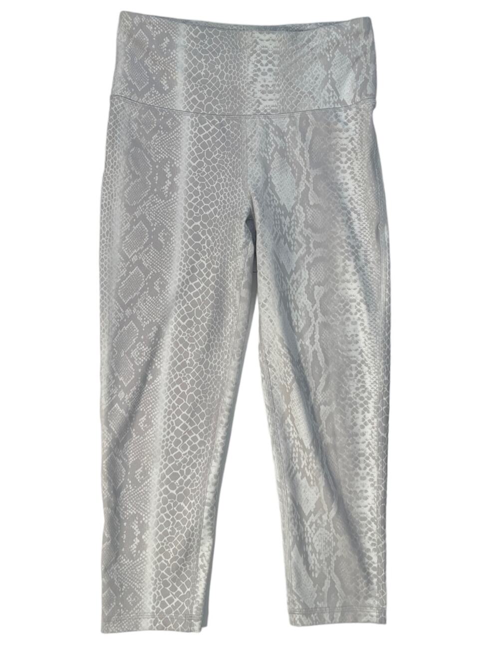 Grey Snake Skin Mono B Leggings - Size Small